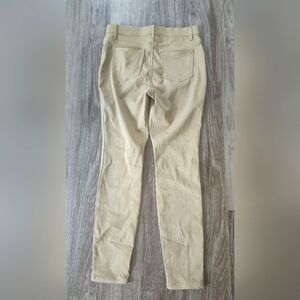 Time and Tru Size Medium 8-10 tan stretch leggings pants